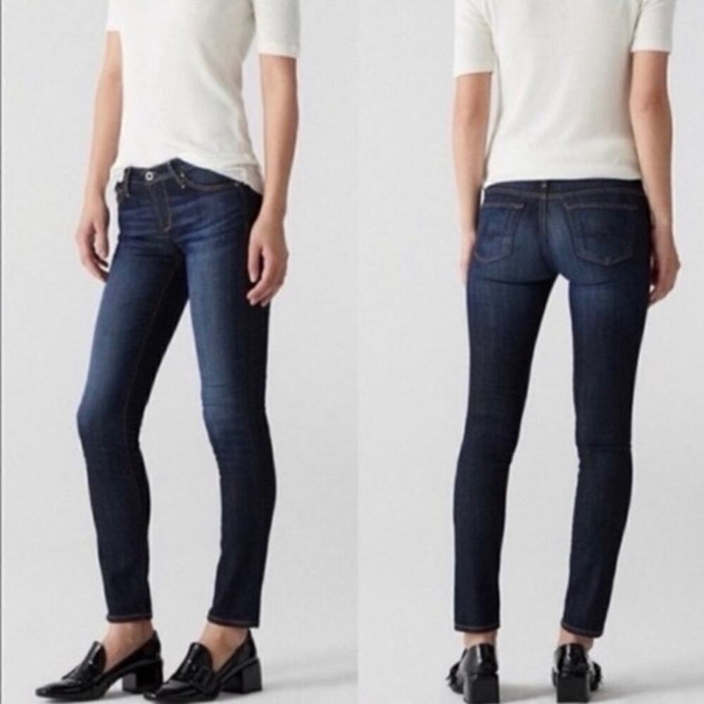 AG Adriano Goldschmeid The Stilt Cigarette Leg 29R Jeans Medium Wash
